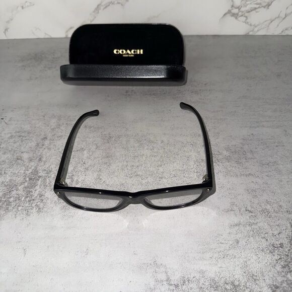 Coach HC 6095 Black Unisex Eyeglasses 54-16-135mm NEW - Picture 8 of 8